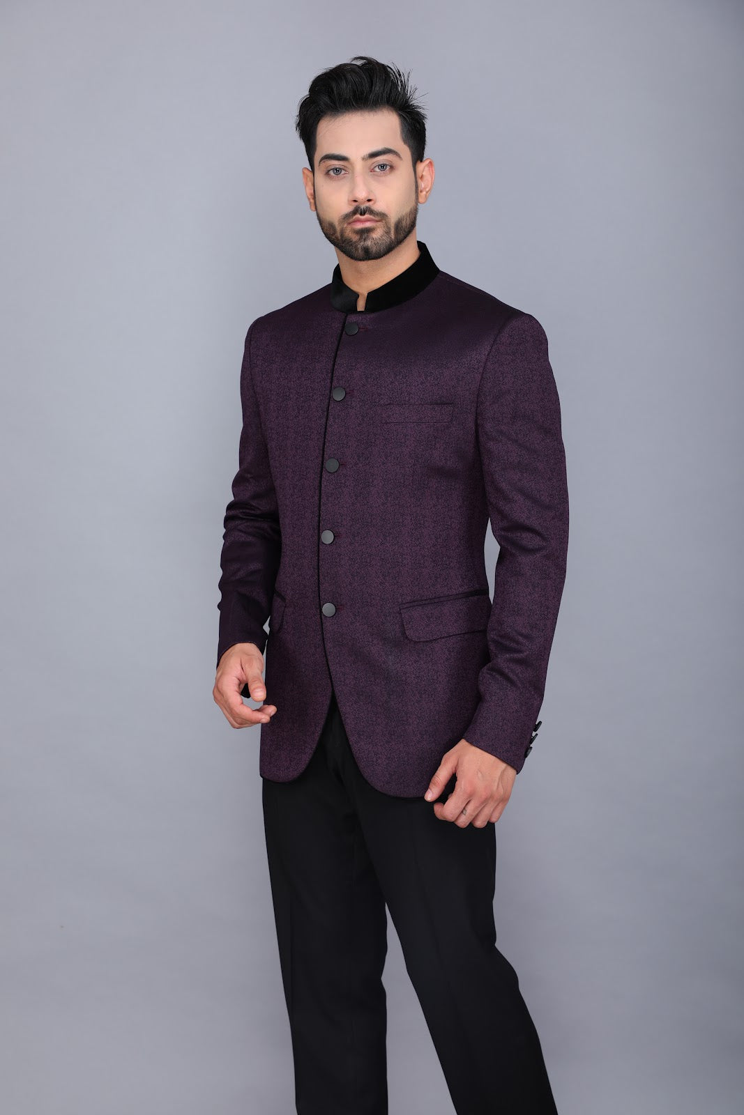 BANDHGALA SUIT WITH TROUSER